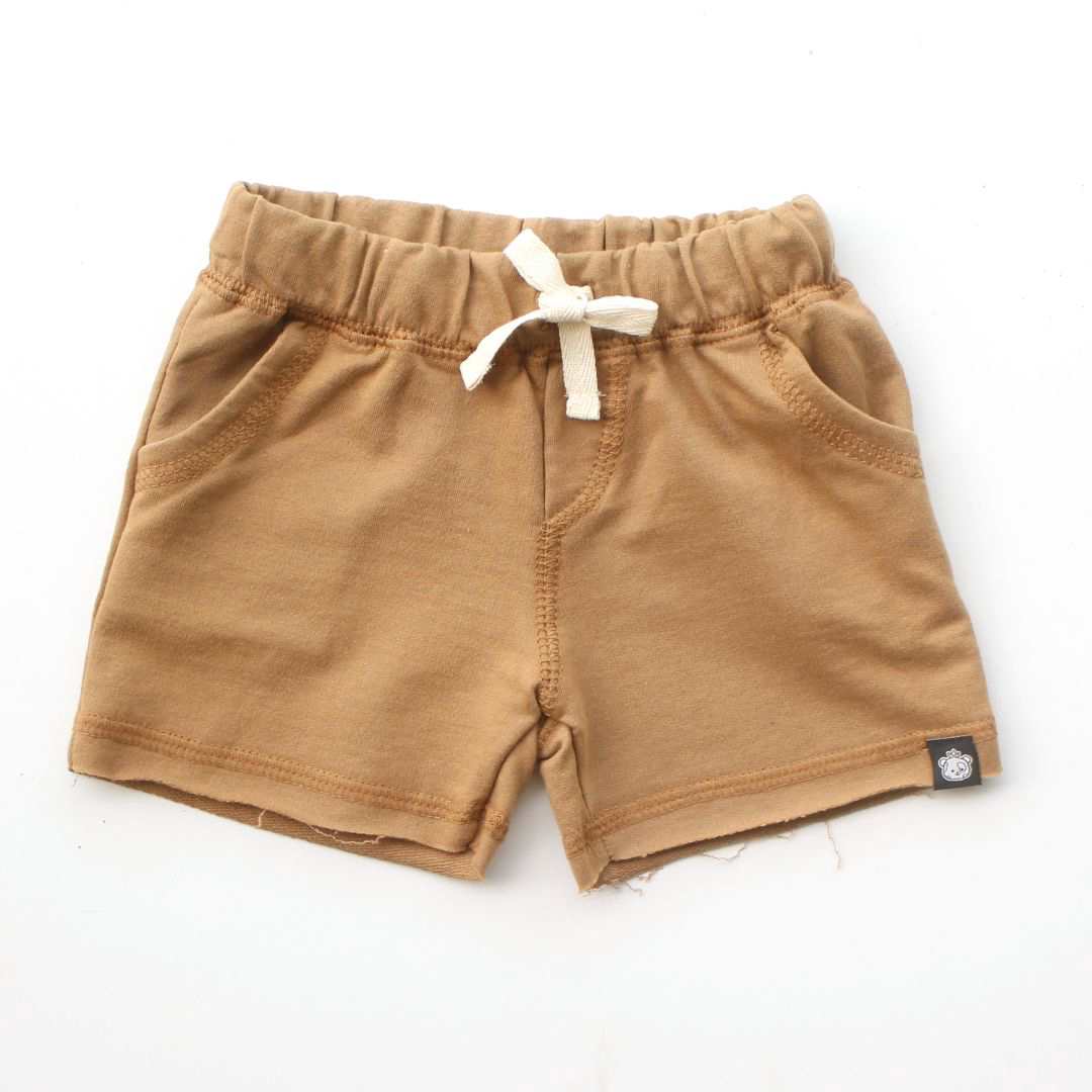 Bermuda Davi Barra a Fio - Caramelo